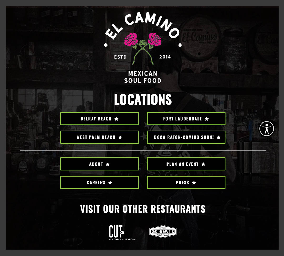 El Camino FLA Landing Page