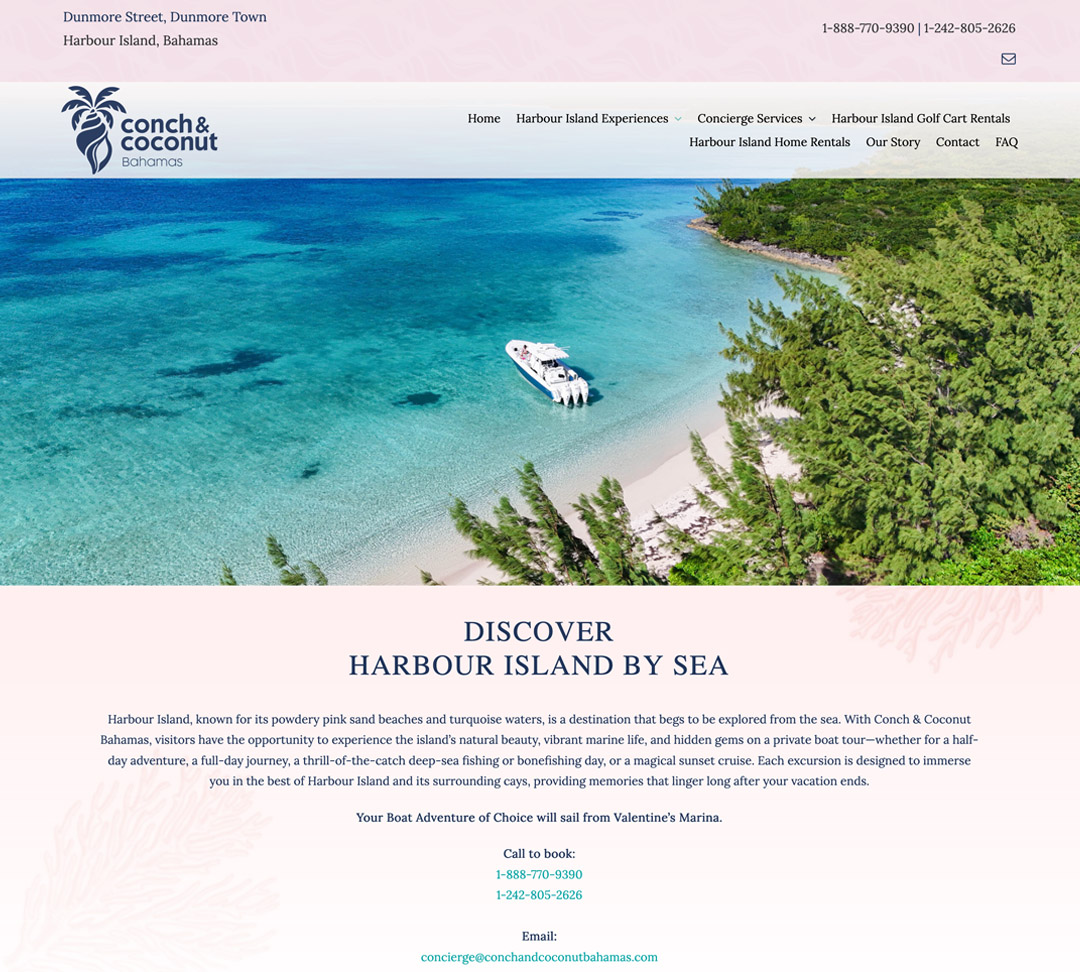 Conch and Coconut Bahamas